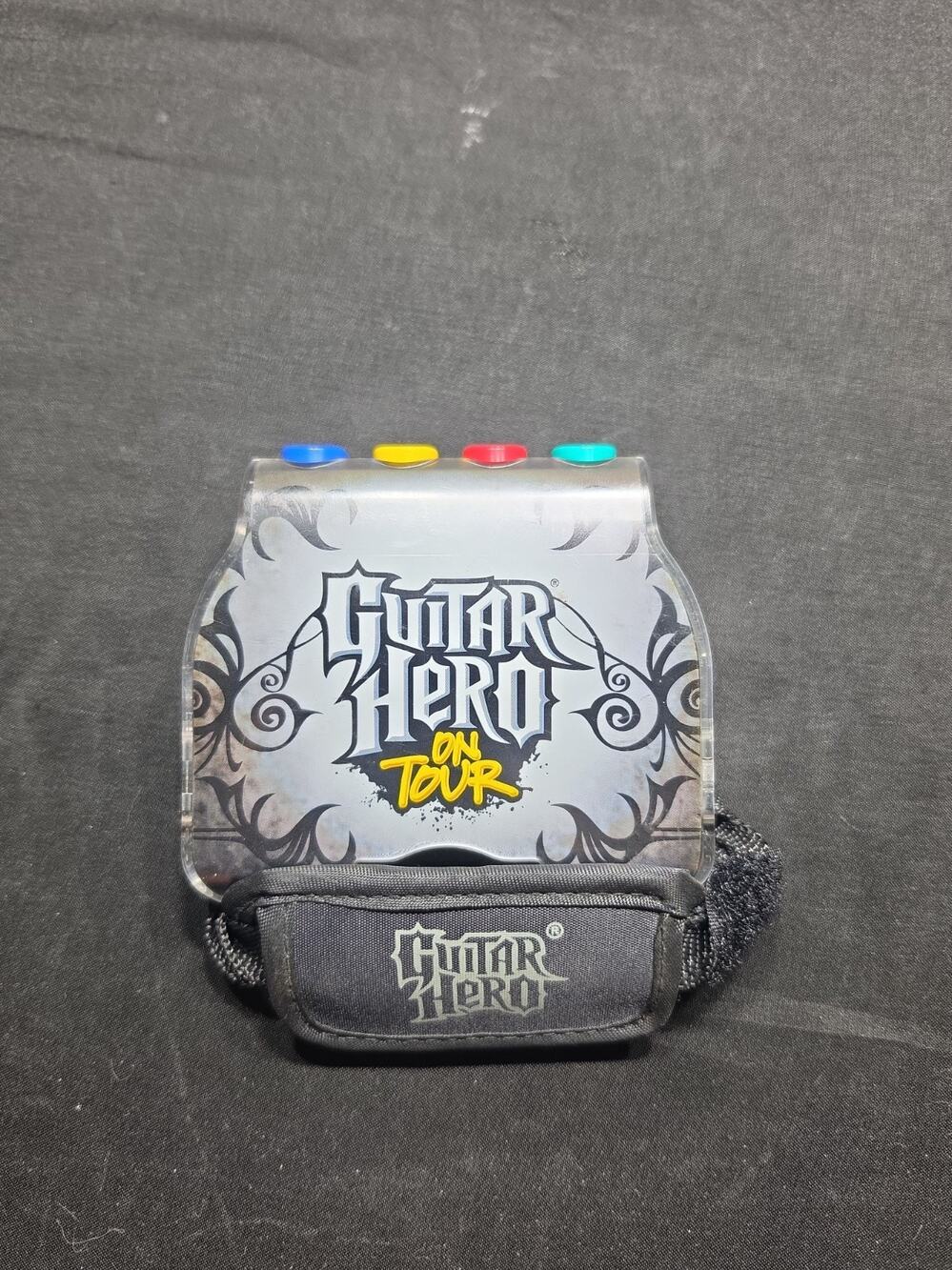 Guitar Hero On Tour Nintendo DS Game Grip Hand Controller Red Octane Authentic